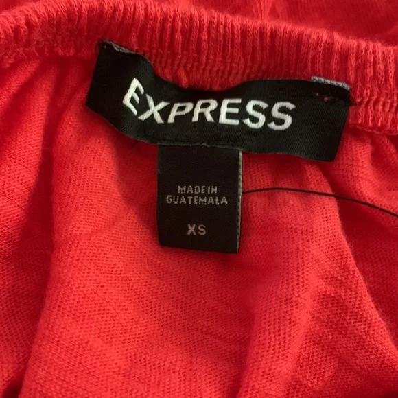 Express Coral tube top NWT - Picture 5 of 6